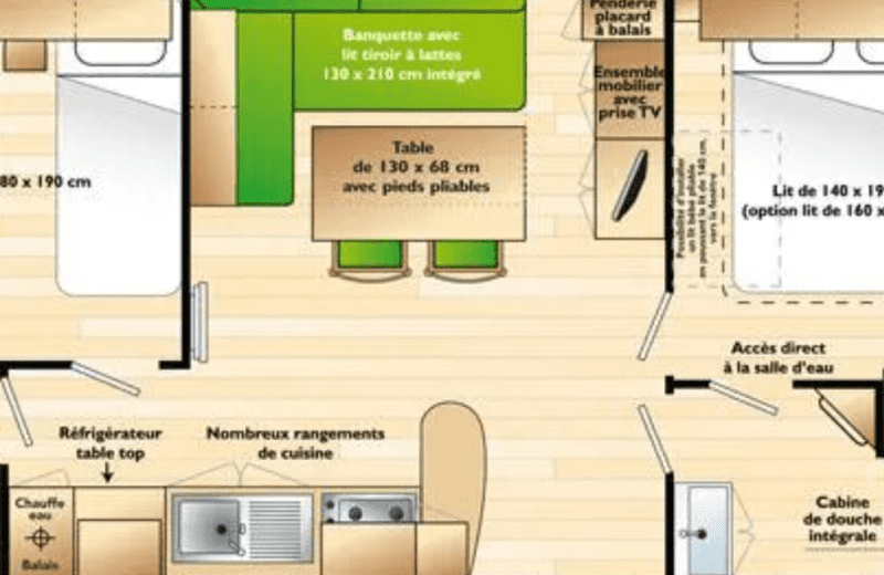 Mercure plattegrond